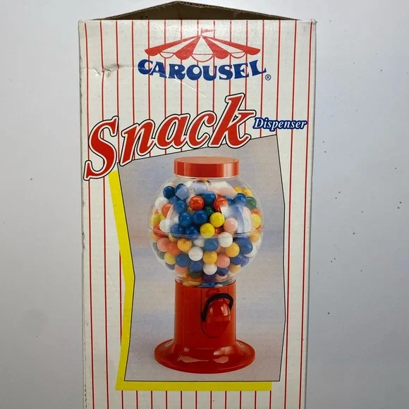 Carousel Blue Snack Dispenser In Original Box